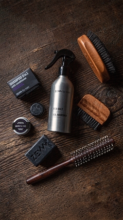 Zew For Men SEA SALT HAIR SPRAY with lineseed oil Sāls sprejs matiem