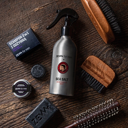 Zew For Men SEA SALT HAIR SPRAY Thomas Henry with lineseed oil Sāls sprejs vīriešiem