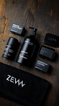 Zew For Men ŻEL do mycia proteinowy żel pod prysznic dla mężczyzn