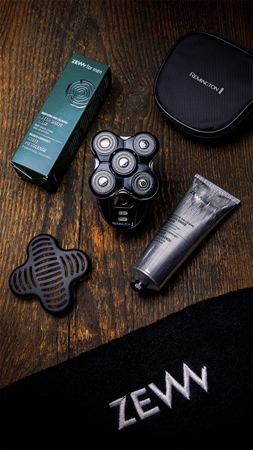 Zew For Men GIFTSET ZEW x Remington RX5 set Head Shaver