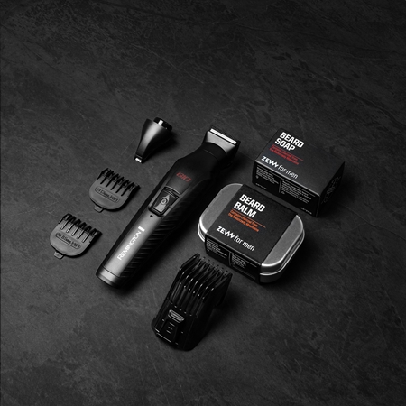Zew For Men Remington G10 Graphite zastřihovací sada na vousy i tělo