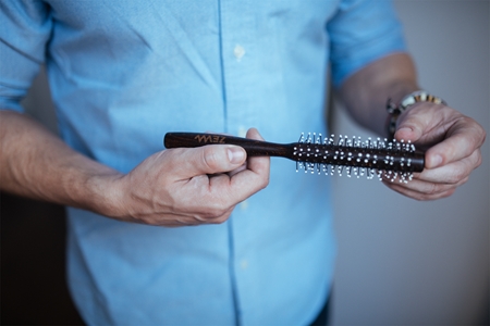 Zew For Men ACCESORIES Hair and beard roller Hair Brush For Hair and Beards