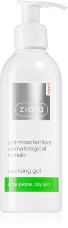 Ziaja Med Antibacterial Care очищуючий гель для жирної та проблемної шкіри