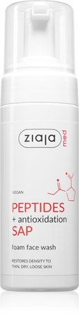 Ziaja Med Peptides mousse nettoyante visage