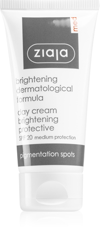 Ziaja Med Whitening Care ochranný krém proti pigmentovým skvrnám SPF 20