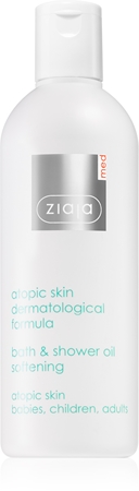 Ziaja Med Atopic Dermatitis Care Dusch - und Badeöl für Kinder und Erwachsene mit atopischer Haut
