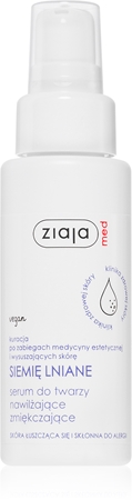 Ziaja Med Linseed sérum facial de hidratação intensa