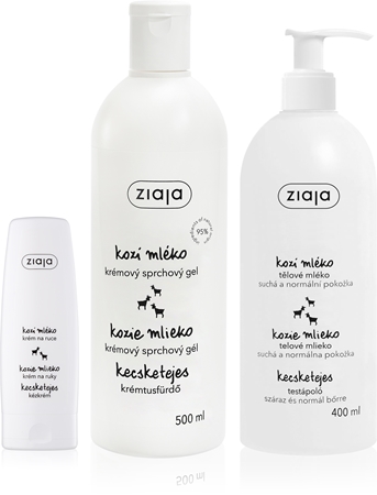 Ziaja Goat's Milk ensemble