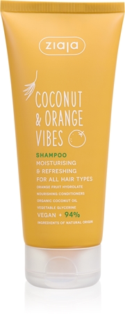 Ziaja Coconut & Orange Vibes hydratační šampon pro všechny typy vlasů