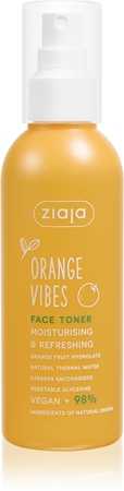 Ziaja Orange vibes hydratisierendes Gesichtstonikum im Spray