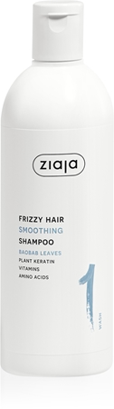 Ziaja Plant Essentials Baobab Leaves vyhlazující šampon pro kudrnaté vlasy
