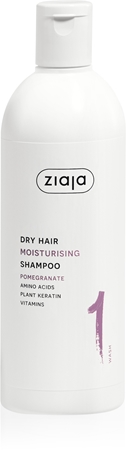 Ziaja Plant Essentials Pomegranate hydratační šampon pro suché vlasy