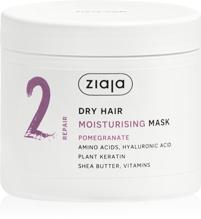 Ziaja Plant Essentials Pomegranate masque hydratant cheveux pour cheveux secs