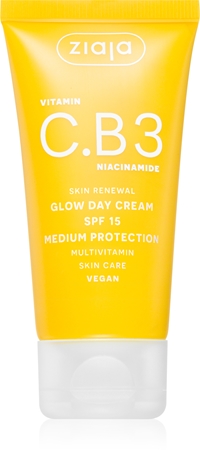 Ziaja Vitamin C.B3 Niacinamide Brightening Cream SPF 15
