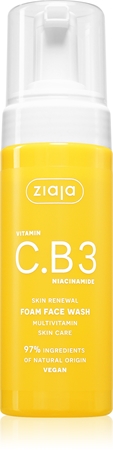 Ziaja Vitamin C.B3 Niacinamide Cleansing Foam