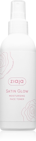Ziaja Satin Glow Moisturizing Face Toner lotion tonique hydratante en spray