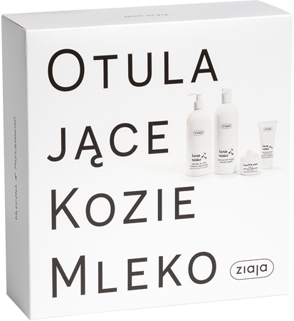 Ziaja Kozie Mleko Set zestaw upominkowy do ciała i twarzy