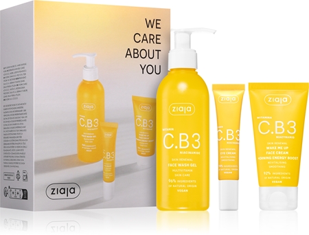 Ziaja Vitamin C.B3 Niacinamide Set Geschenkset zur Verjüngung der Gesichtshaut