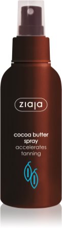 Ziaja Cocoa Butter spray pentru corp pentru accelerarea bronzului
