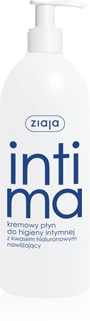 Ziaja Intima kremowy płyn do higieny intymnej z kwasem hialuronowym