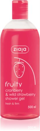 Ziaja Fruity Cranberry & Wild Strawberry hidratáló tusoló gél