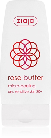 Ziaja Różany peeling do ciała z mikrogranulkami 30+