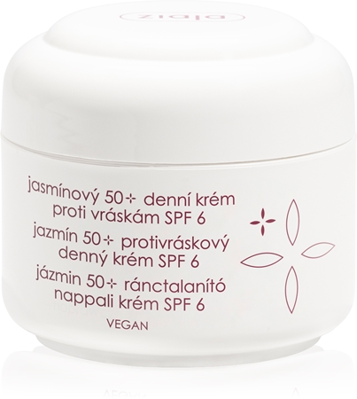 Ziaja Jasmine Pretgrumbu dienas krēms SPF 6