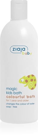 Ziaja Baby bain moussant changeant de couleur pour enfants 12 mois+