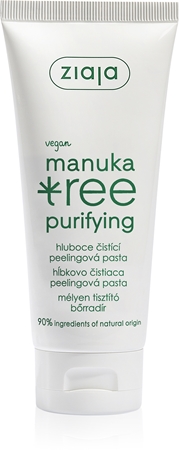 Ziaja Manuka Tree Purifying čisticí peelingová pasta pro normální až mastnou pleť
