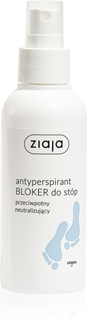Ziaja Foot Care antiperspirant spray for legs