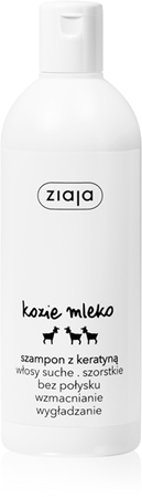 Ziaja Kozie Mleko szampon z keratyną