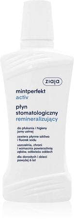 Ziaja Mintperfekt mintperfekt activ płyn stomatologiczny remineralizujący