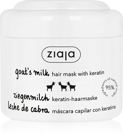 Ziaja Goat's Milk posilující maska pro suché a poškozené vlasy