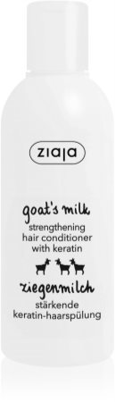 Ziaja Goat's Milk vahvistava hoitoaine kuiville ja vaurioituneille hiuksille