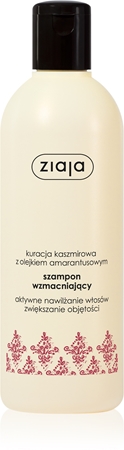 Ziaja Kuracja Kaszmirowa z Olejkiem Amarantusowym szampon wzmacniający