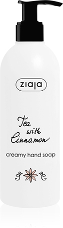 Ziaja Tea with Cinnamon krémové mýdlo na ruce