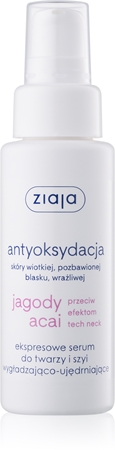Ziaja Acai Berry vyhladzujúce sérum na tvár a krk