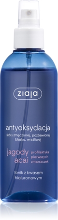 Ziaja Jagody Acai tonik z kwasem hialuronowym
