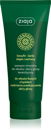 Ziaja Szampony Ziołowe szampon mineralny do włosów i skóry głowy keratolityczny