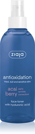 Ziaja Acai Berry tónico facial com ácido hialurónico