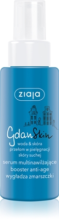 Ziaja Gdanskin serum multinawilżające booster anti-age wygładza zmarszczki