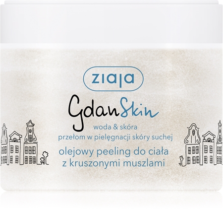 Ziaja Gdan Skin aliejinis šveitiklis kūnui