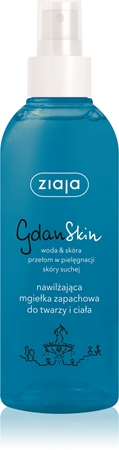 Ziaja Gdanskin nawilżająca mgiełka zapachowa do twarzy i ciała