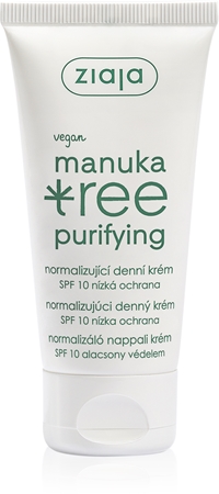 Ziaja Manuka Tree Purifying normalizující denní krém SPF 10