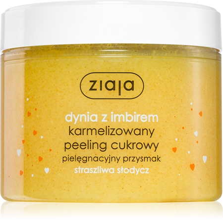 Ziaja Pumpking with Ginger cukrový tělový peeling