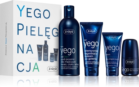 ziaja yego antyperspirant w kulce 60 ml   zestaw  