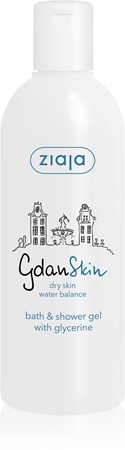 Ziaja Gdan Skin sprchový a koupelový gel s glycerinem