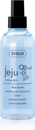 Ziaja Jeju Young Skin tónico facial para spray para pele jovem