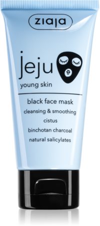 Ziaja Jeju Young Skin máscara negra de limpeza para pele jovem