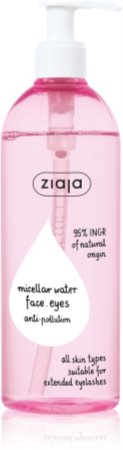 Ziaja Anti-Pollution eau micellaire pour tous types de peau